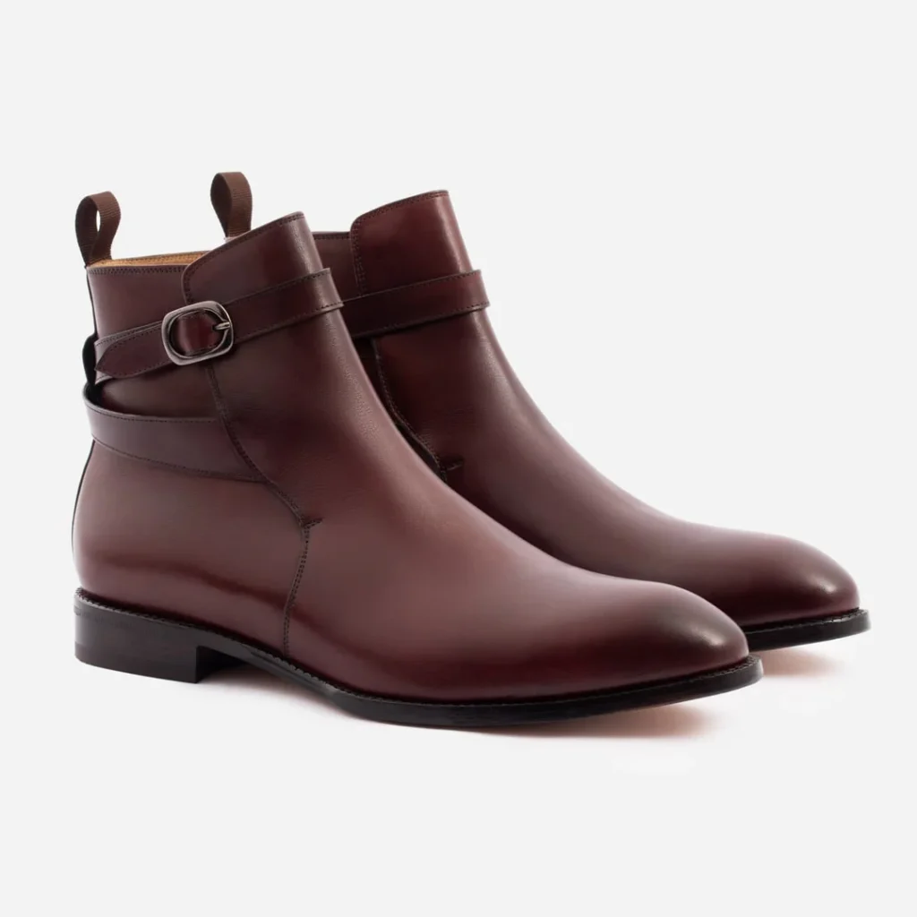 Best Leather Jodhpur Boots for Men with Sleek Strap Closure