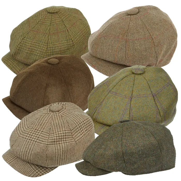 Best Tweed Flat Caps for Men with Rugged Country Texture