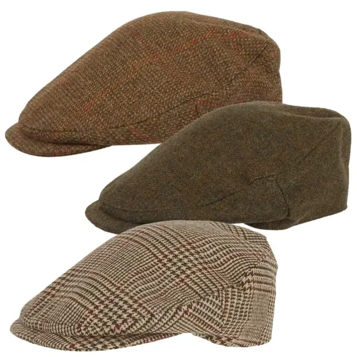 Best Tweed Flat Caps for Men with Rugged Country Texture