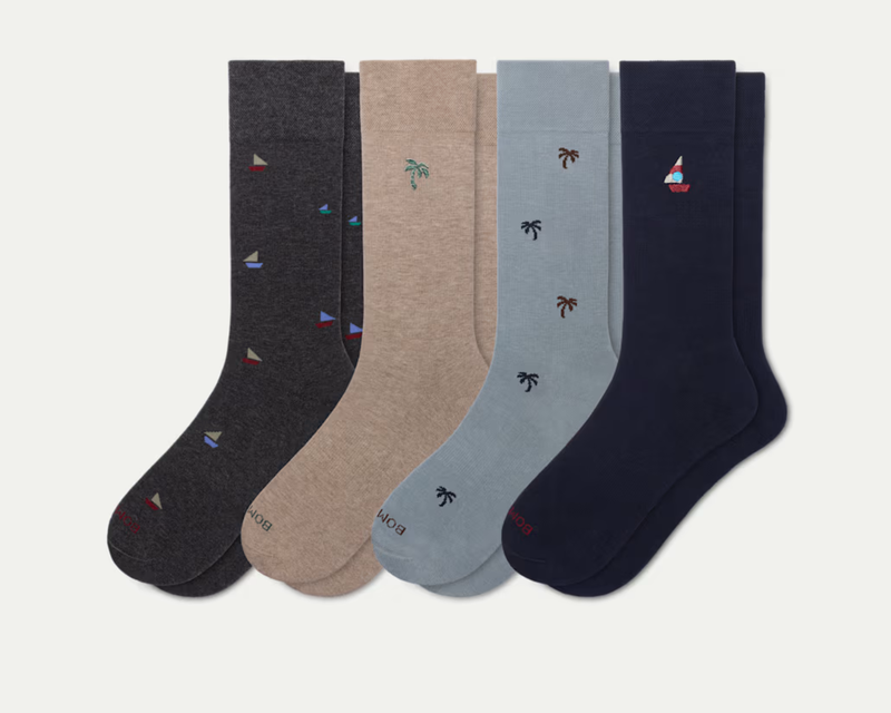 Best Patterned Dress Socks for Men with Subtle Personality