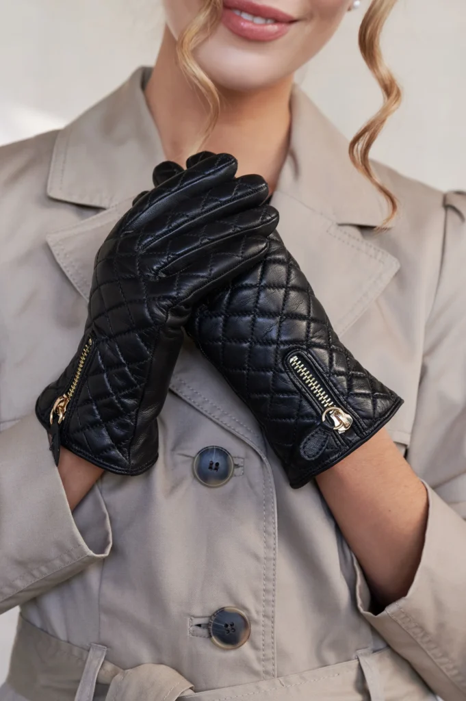 Best Leather Gloves for Men with Warm Wind Blocking Lining