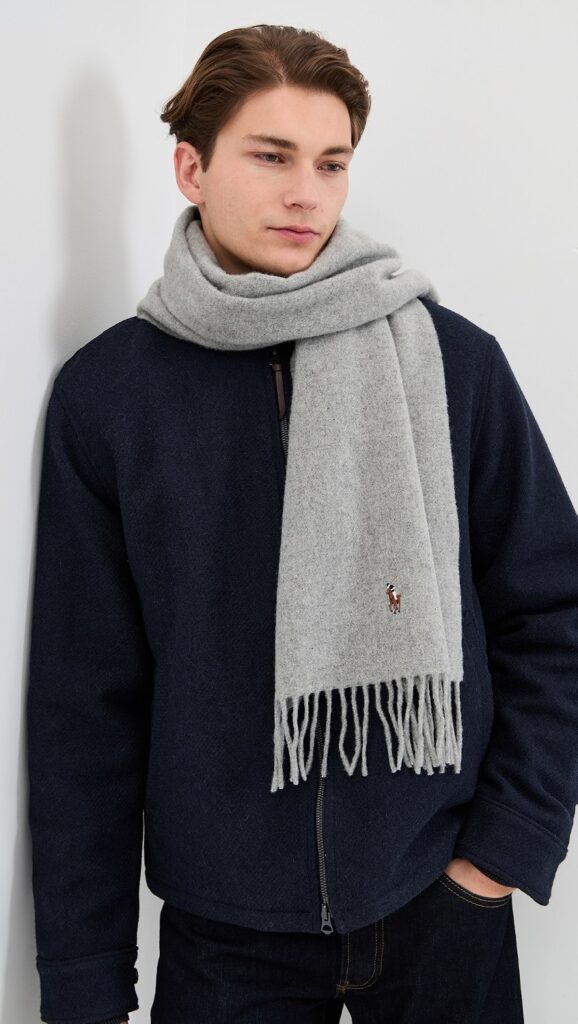 Best Wool Scarves for Men with Soft Insulating Warmth