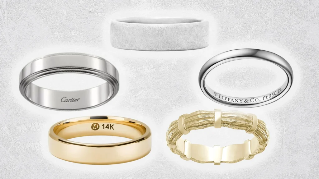 Best Band Rings for Men with Sleek Minimalist Profile