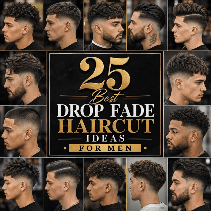 25 Best Drop Fade Haircut Ideas for Men