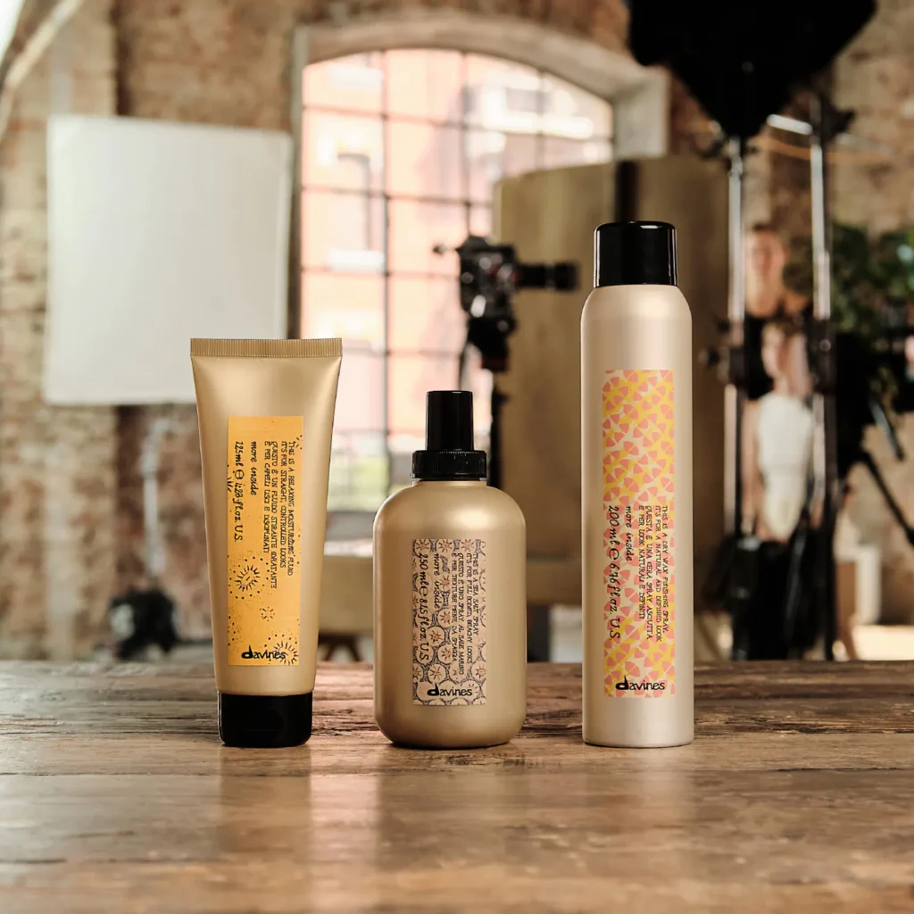 Davines — Controlled Moisture With a Lighter Finish