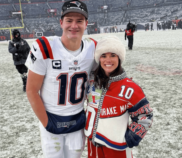 Drake Maye Wife