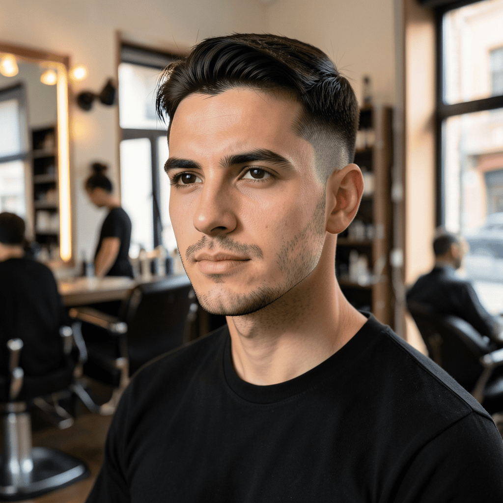 Clean Low Fade With a Short Textured Crop