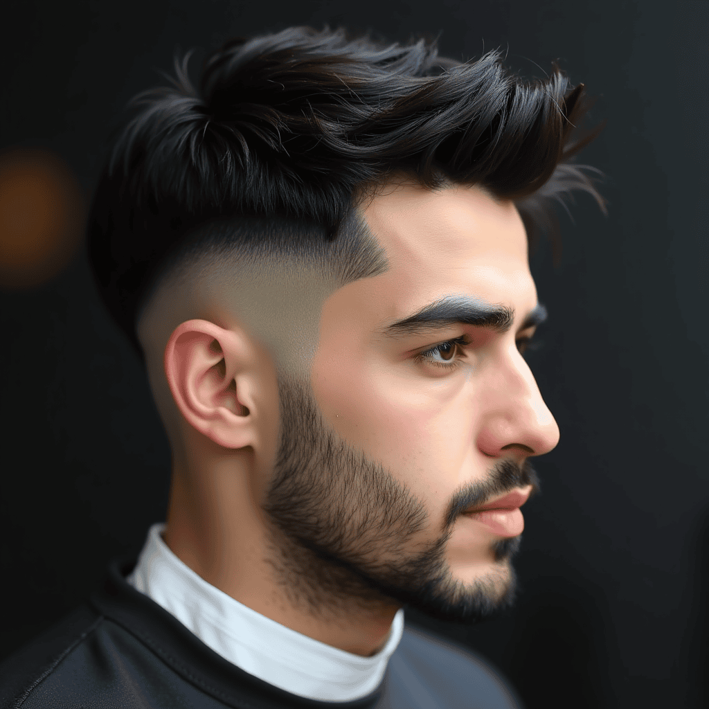  Textured French Crop With a Jagged Fringe