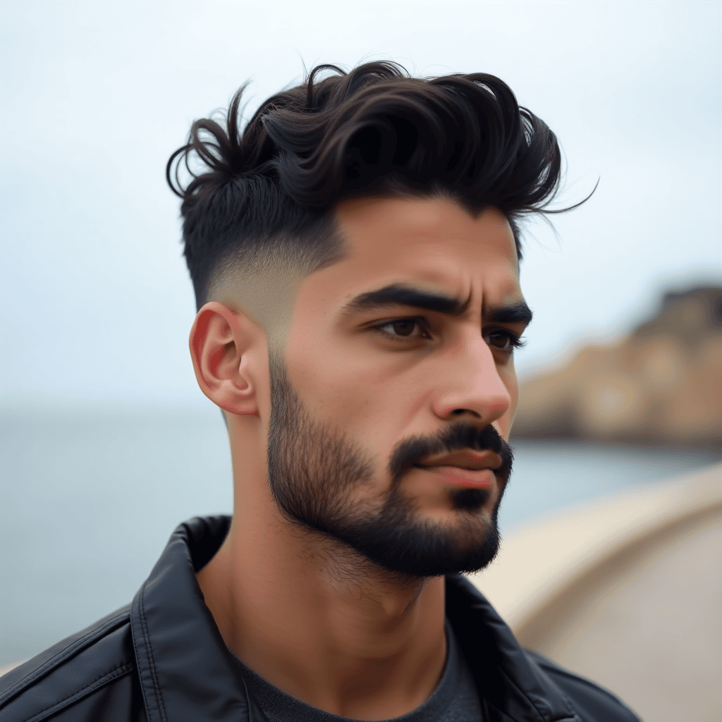 Wavy Crop With a Broken Forward Fringe