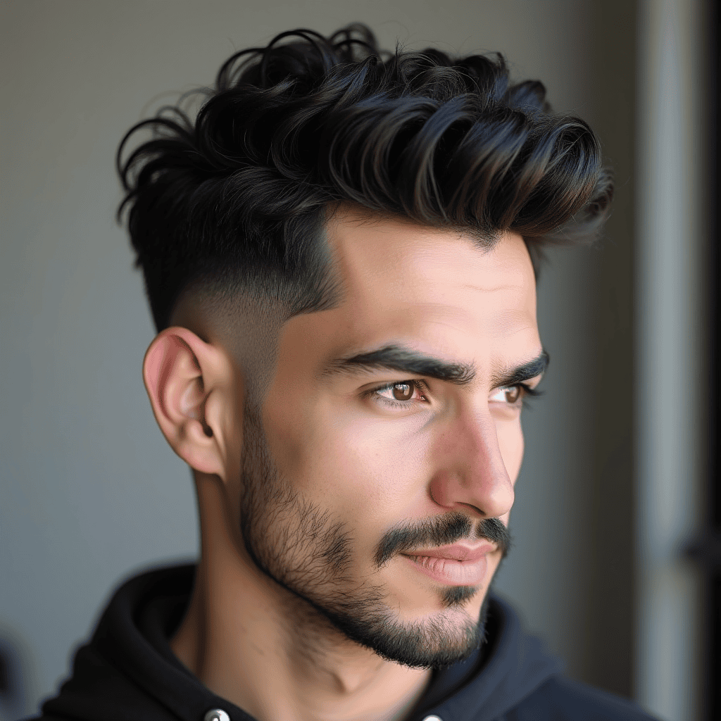 Disconnected Undercut With Loose Volume