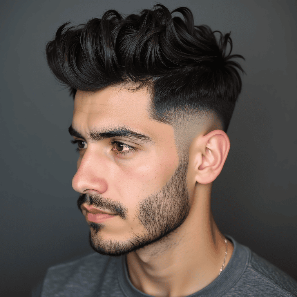 Brushed-Back Medium Flow