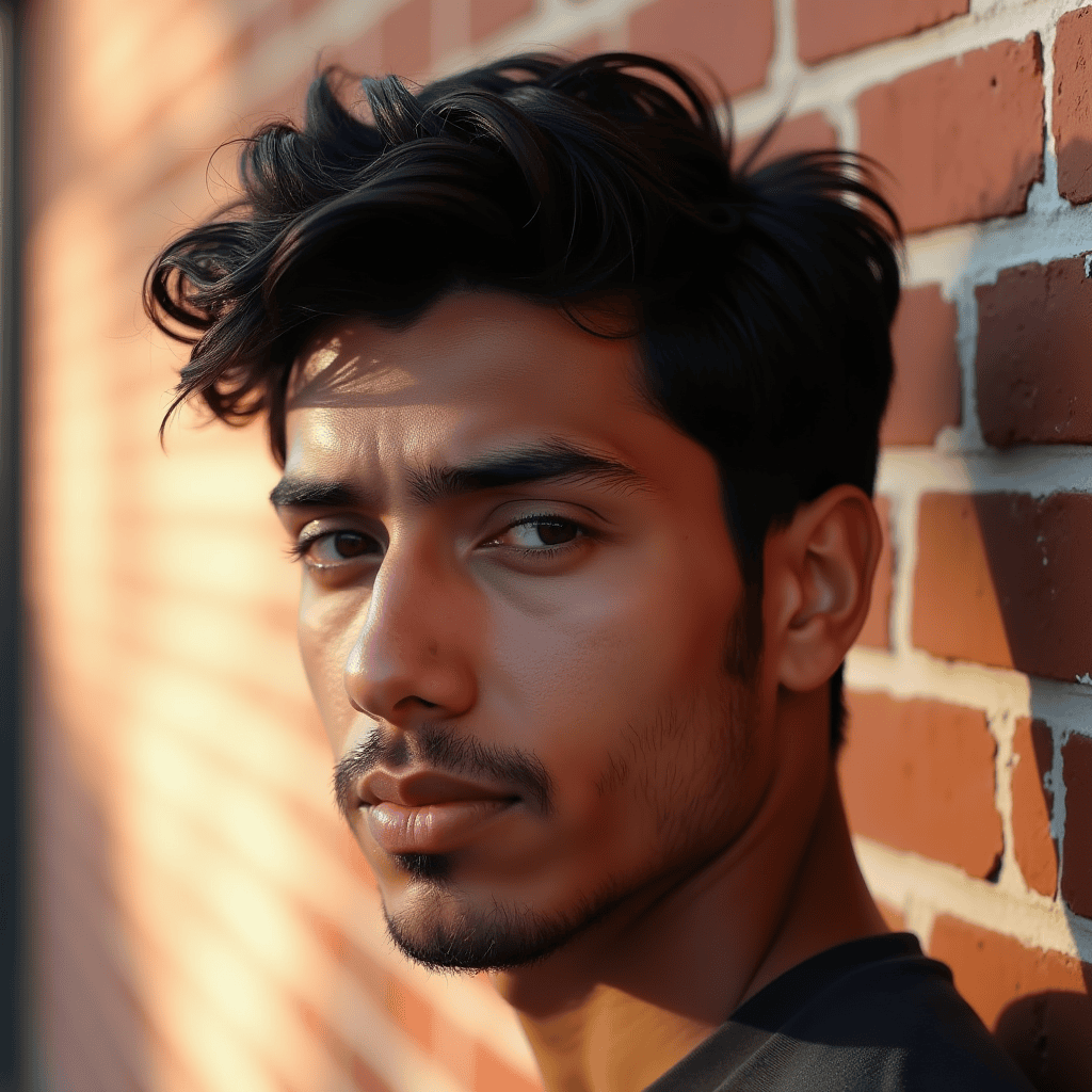 Textured Edgar With a Low Taper