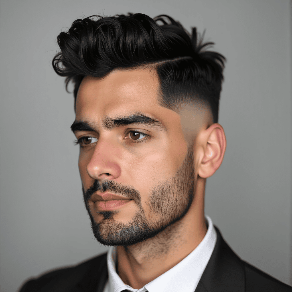 Brushed-Back Layered Flow