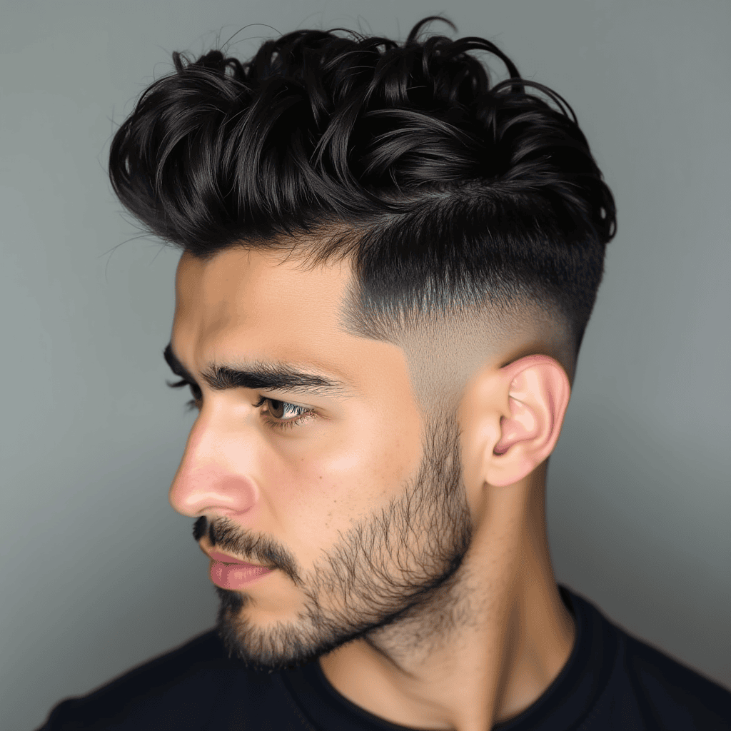 Center-Parted Long Layers