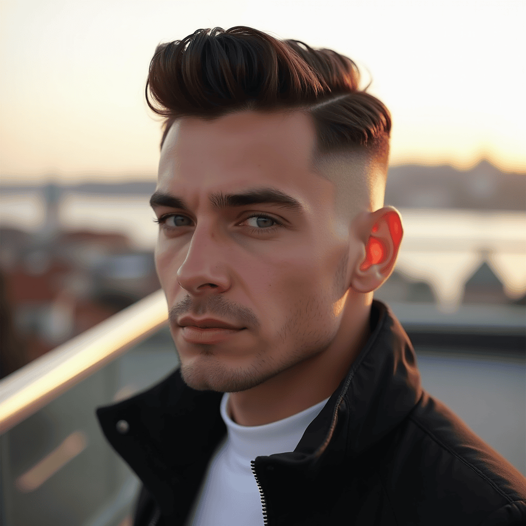 Brushed-Up Mini Quiff