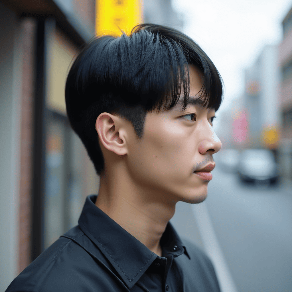 Tapered Caesar With Soft Fringe