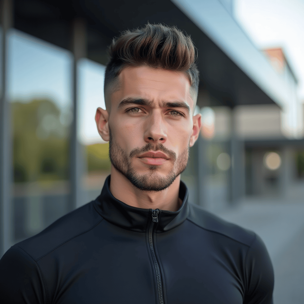 High-and-Tight Crop With a Blended Crown