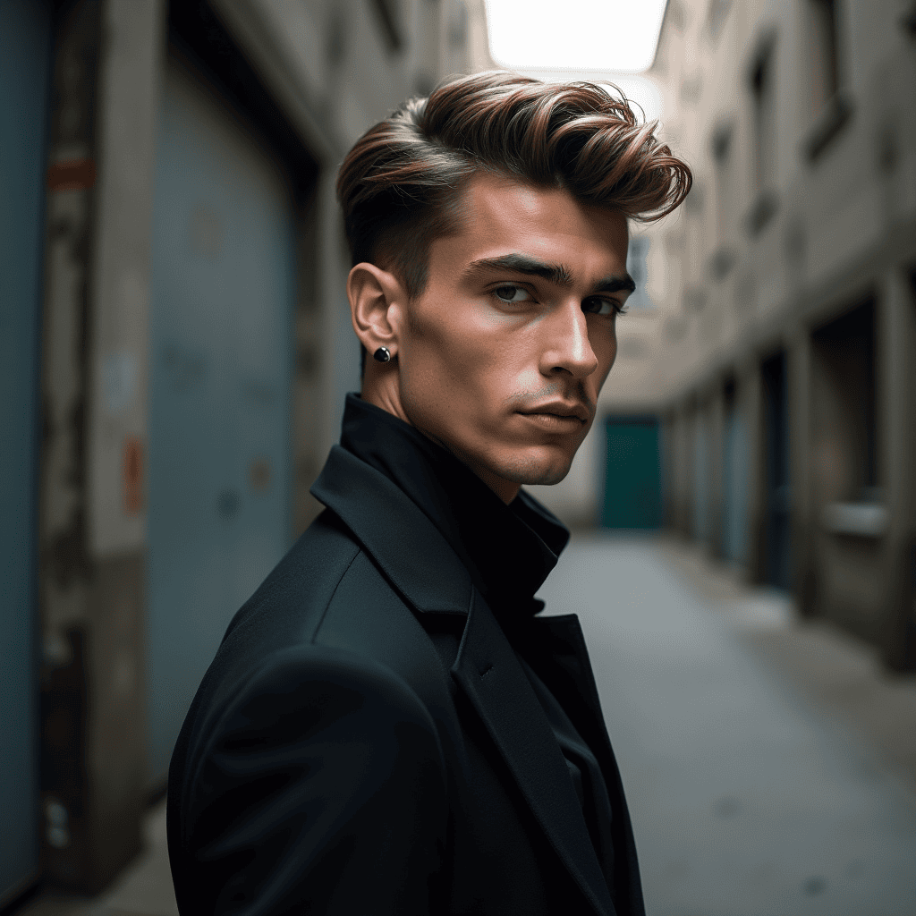 Controlled Modern Mullet