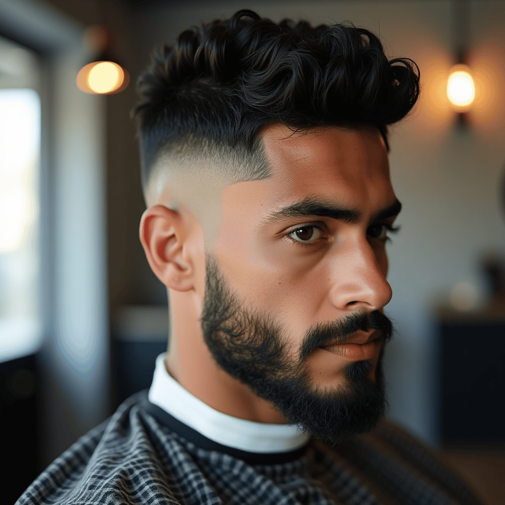  Low Fade With a Textured Crop