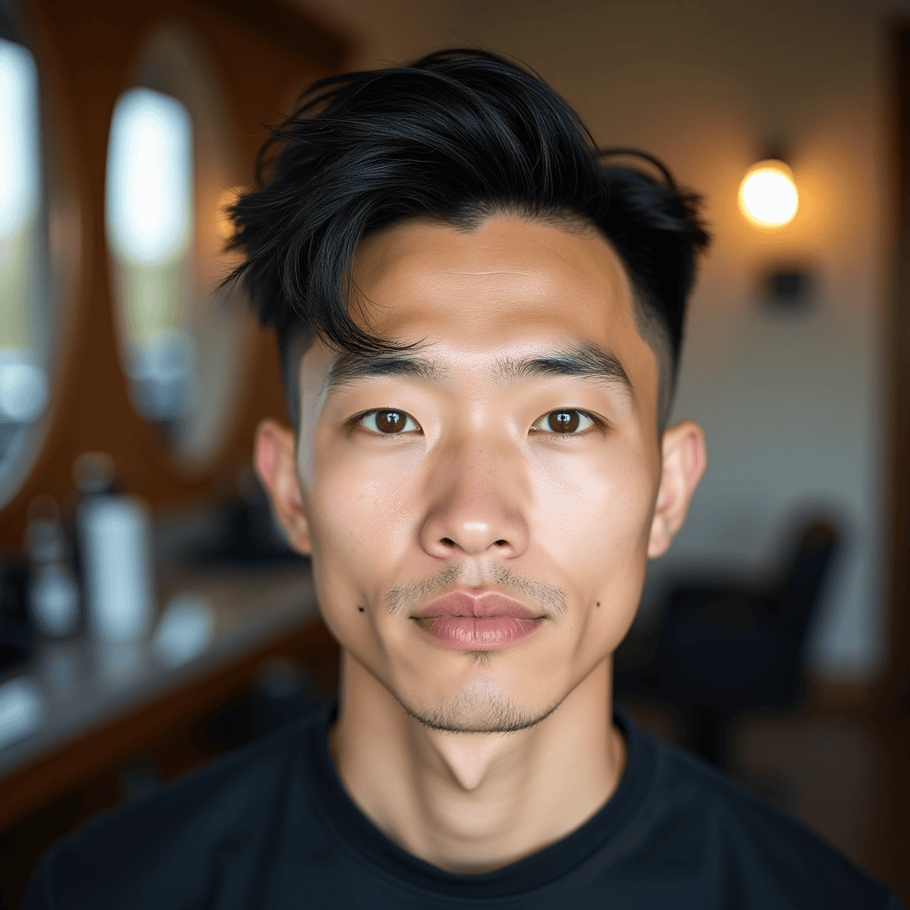 Clean Side-Part Taper