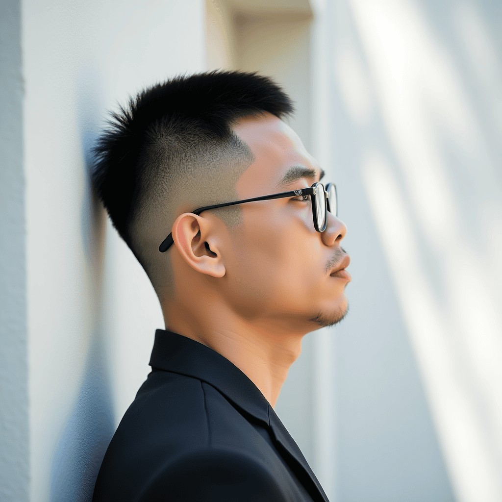 Buzz Cut with Soft Line-Up