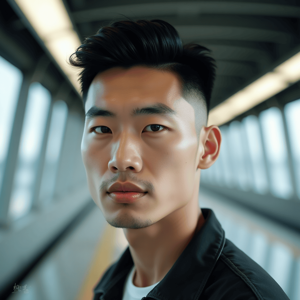 Short Brush-Up Fade
