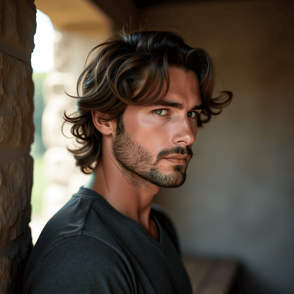 Sardinian Curly Fringe