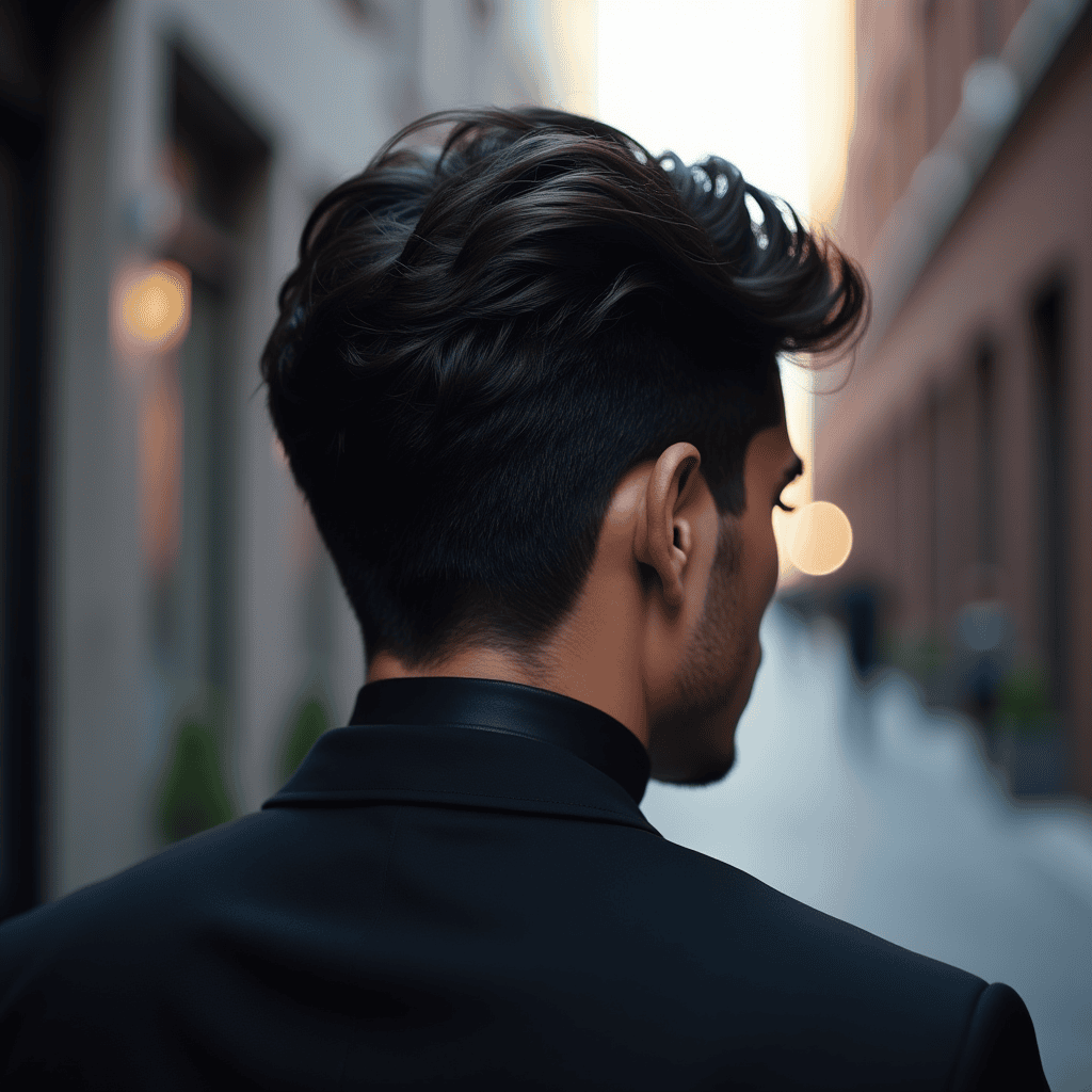 Italian Modern Mullet Taper