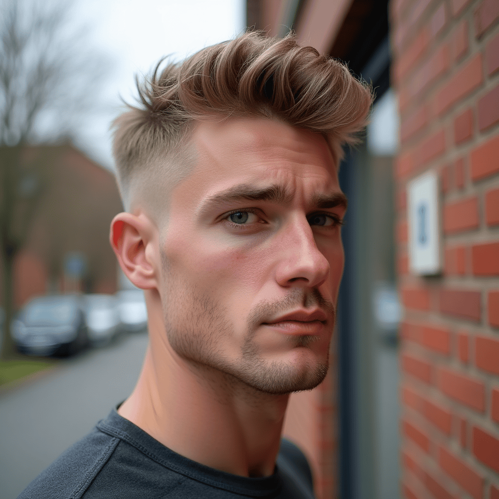 Crew Cut with Soft Taper