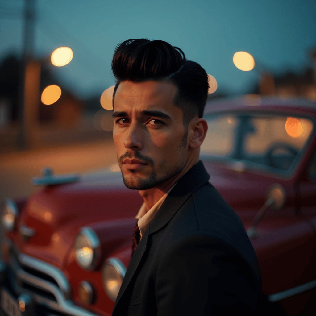 Classic Pompadour Taper
