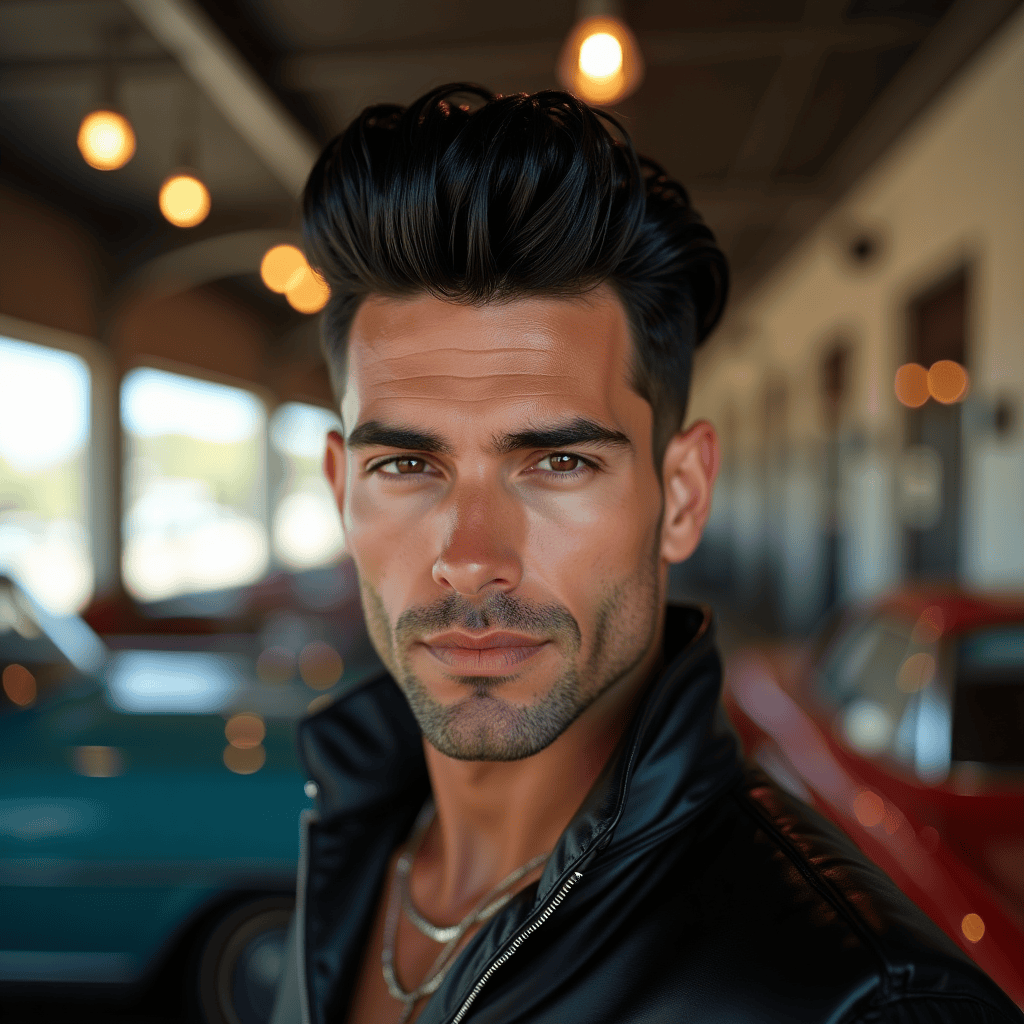 Rockabilly Pompadour