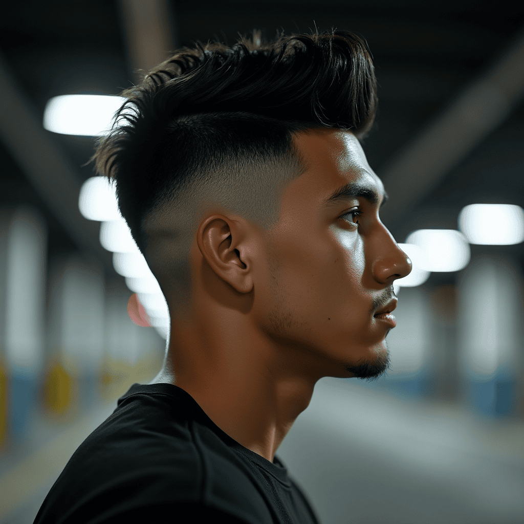 Faux Hawk Fade