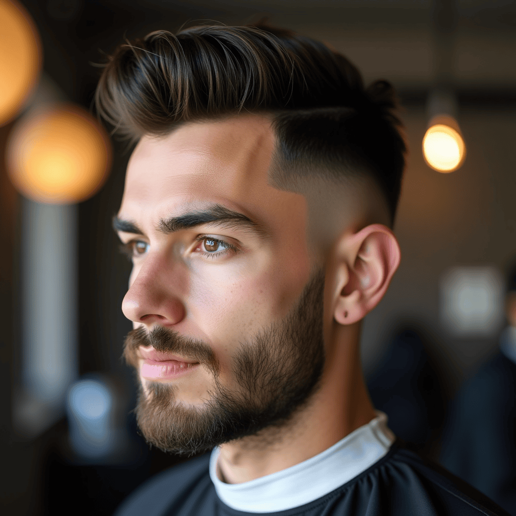 Mid Fade Crew Cut
