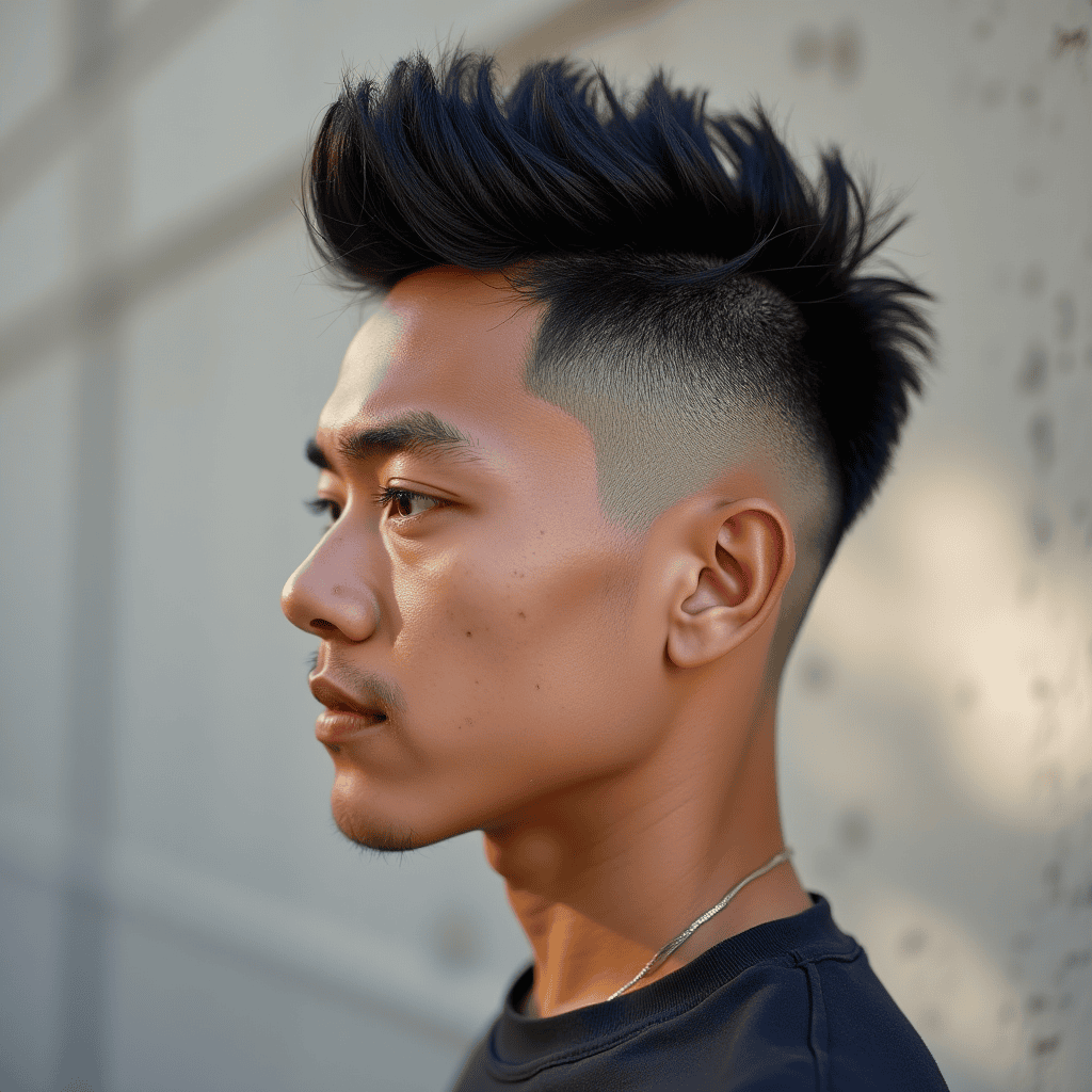 Spiky Crew Cut
