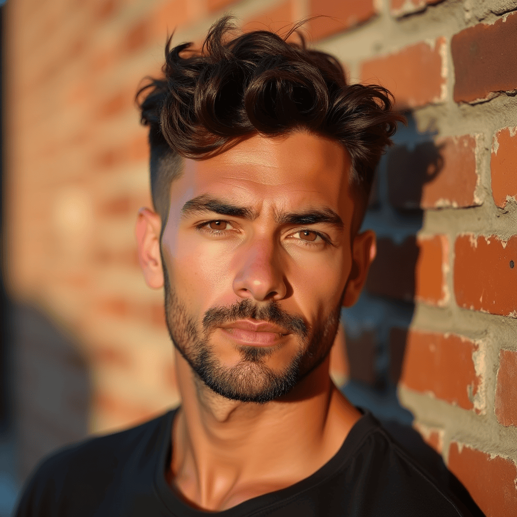 Rugged Natural Crew Cut