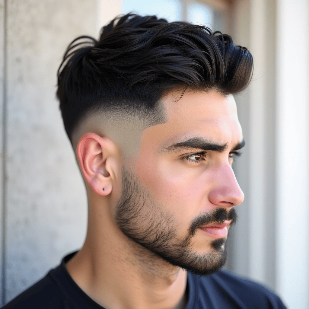 Mid-Fade Caesar