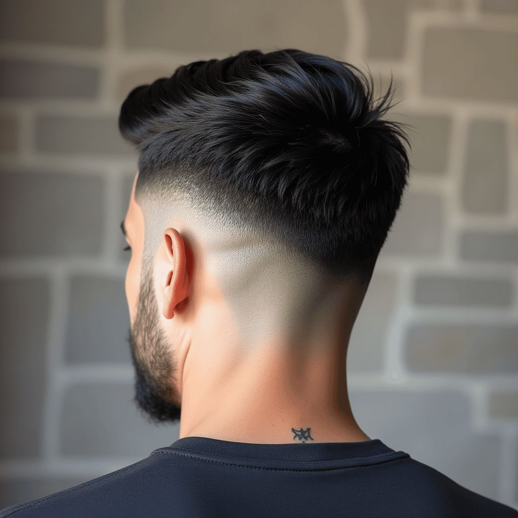 Drop-Fade Caesar