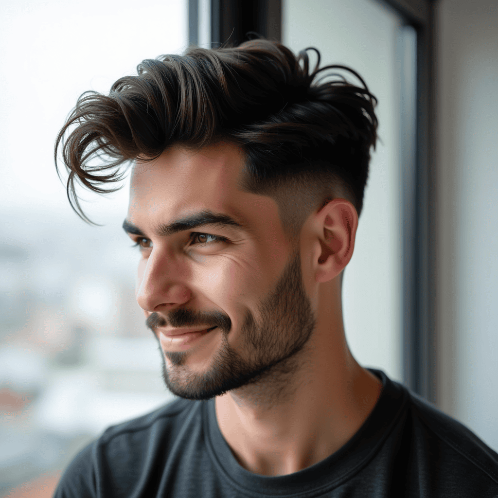 Wavy Caesar Cut
