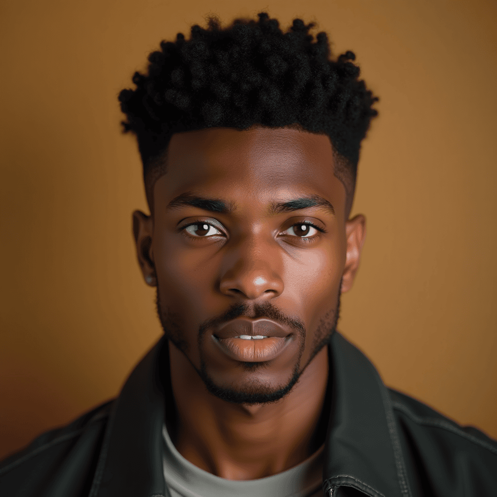 Coily Caesar Cut