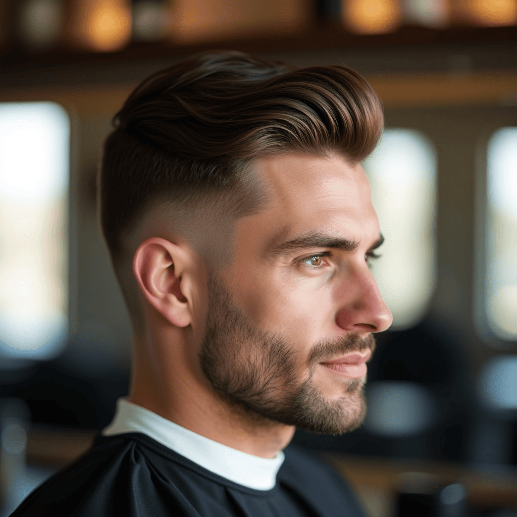 Classic Side-Part Comb Over