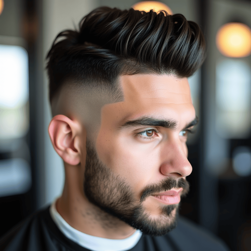  Short Mohawk Fade