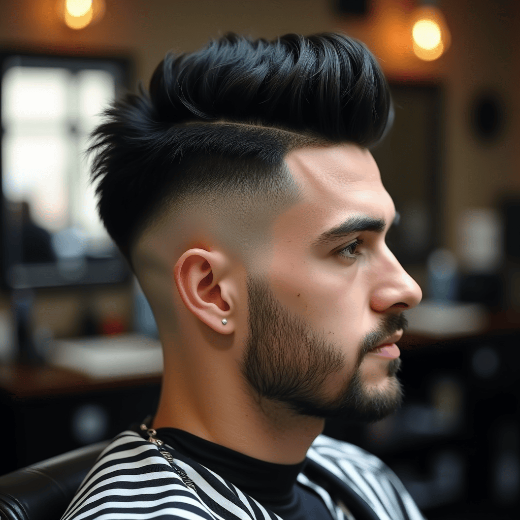 Mid Fade Mohawk