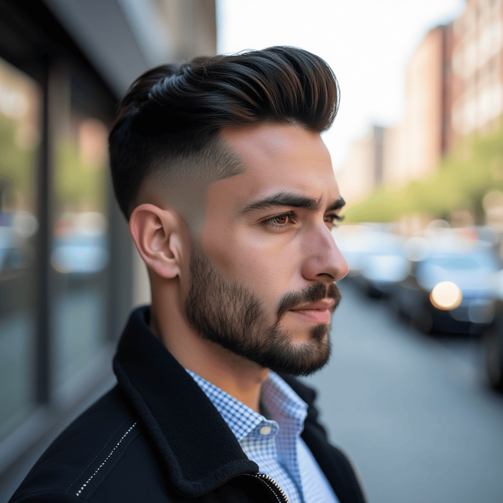 Low-Fade Comb Over