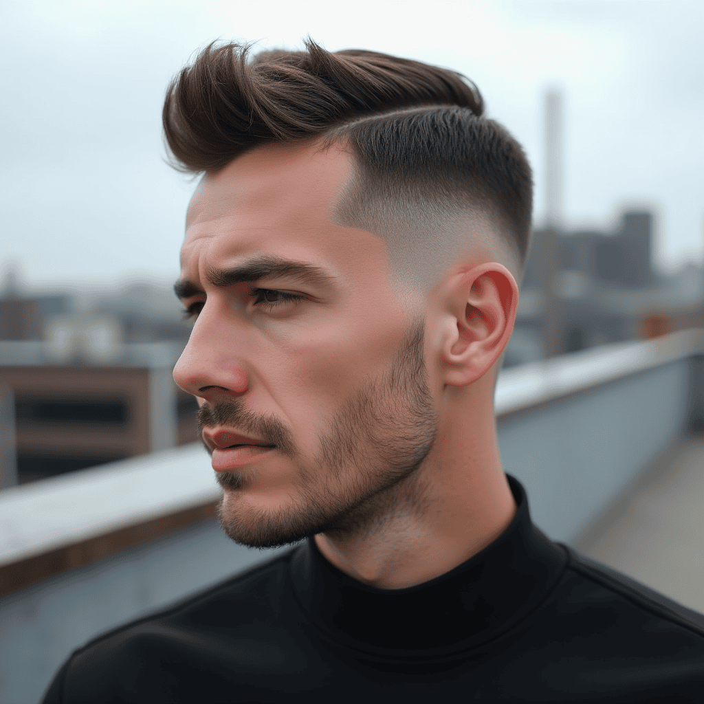 Matte Textured Comb Over