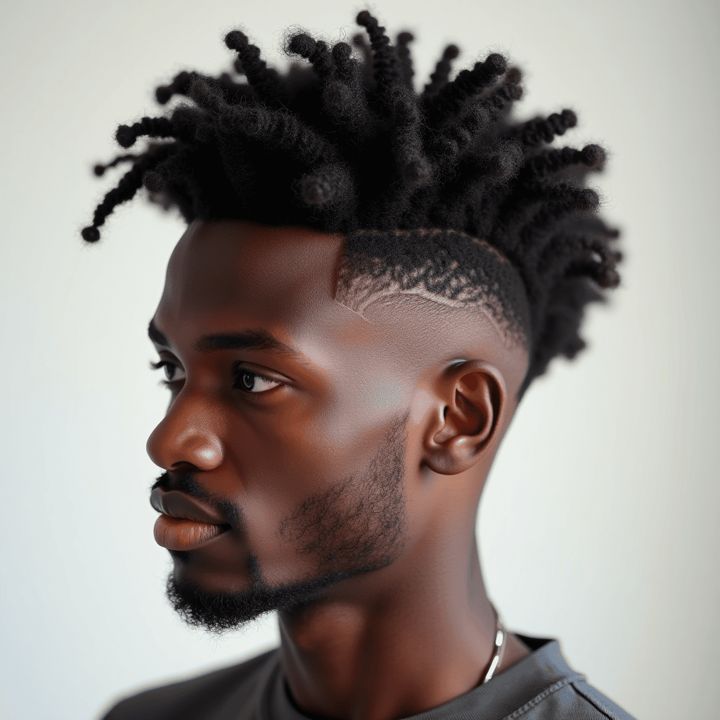  Afro Mohawk