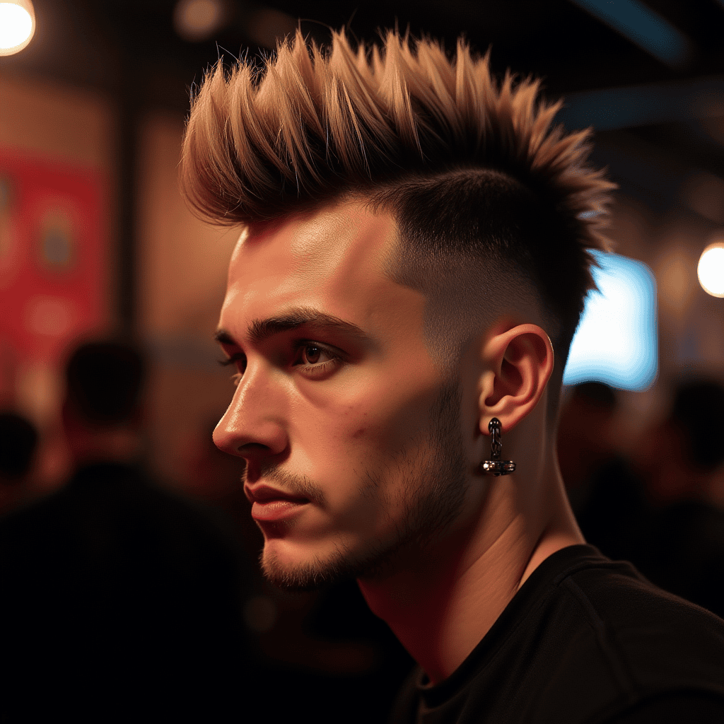  Afro Mohawk