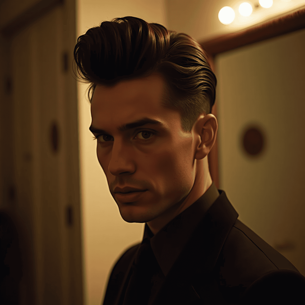 Comb Over Pompadour