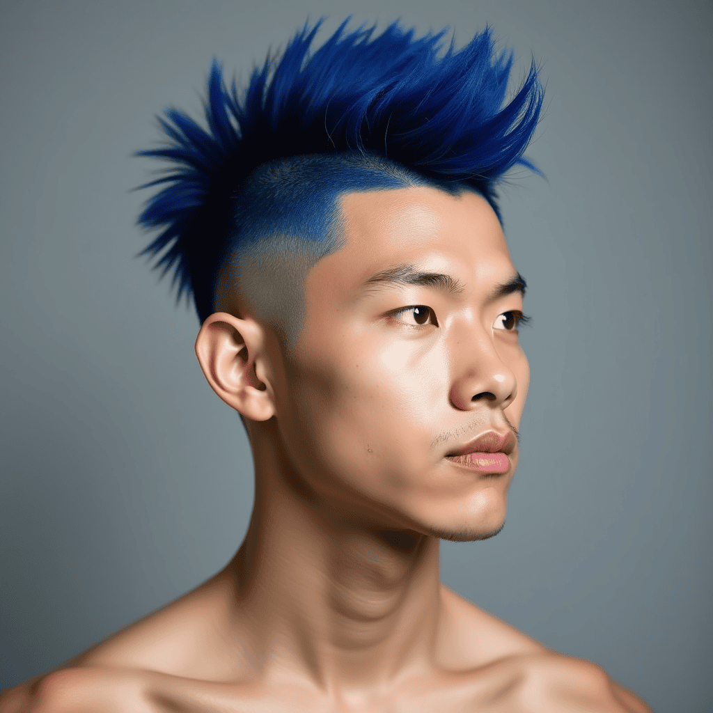 Colored Mohawk