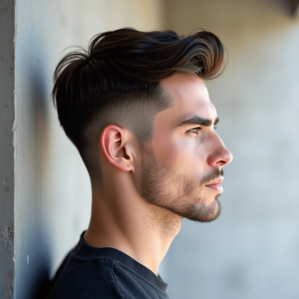 Short Side Part with Low Fade