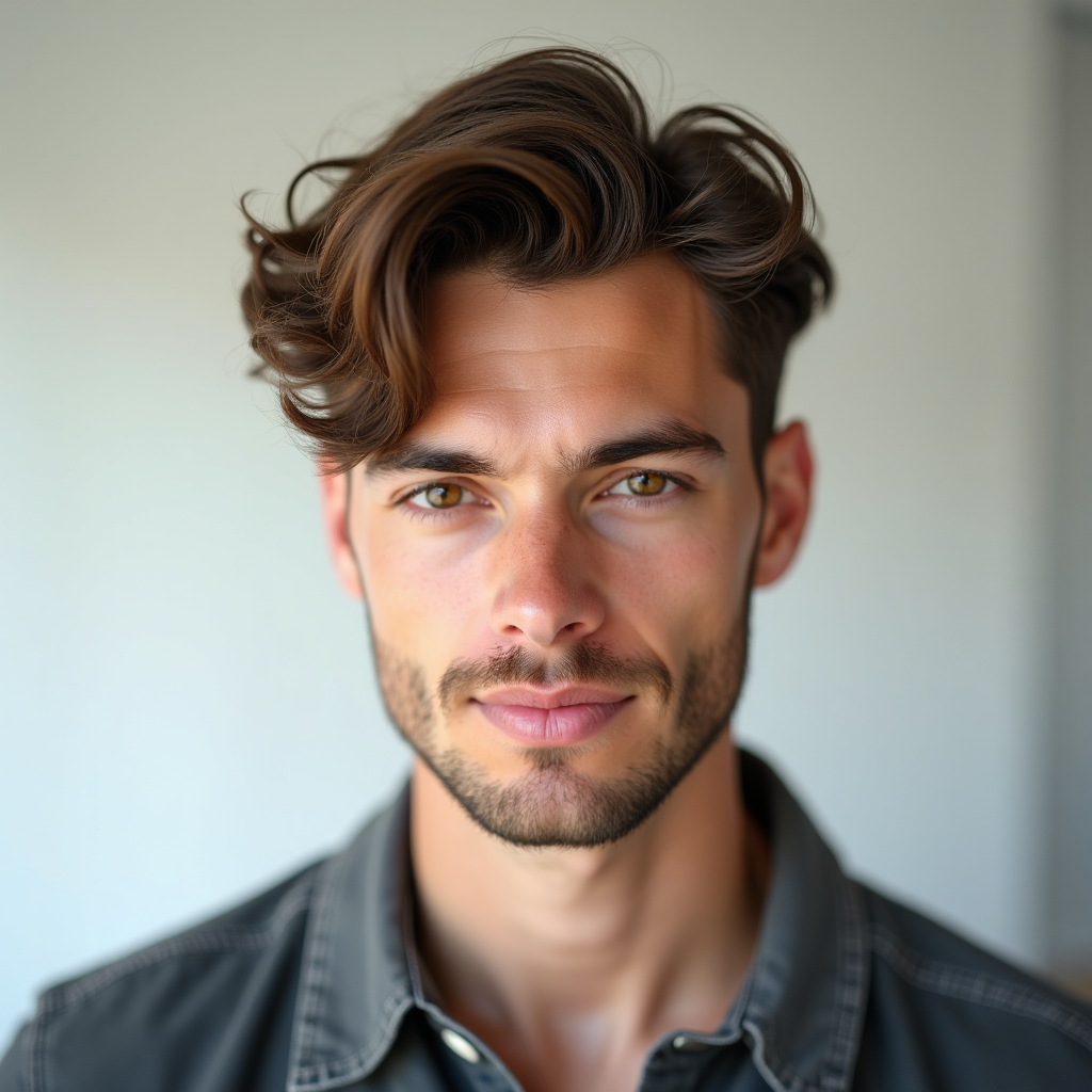 Short Textured Side Part